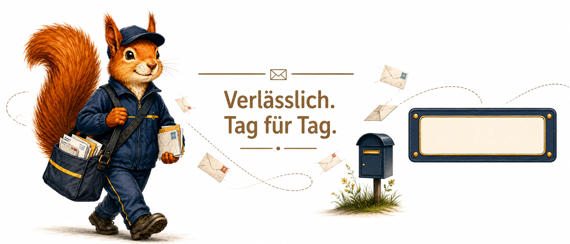 Postbote Tasse – Jobpfoten als Full-Wrap-Motiv