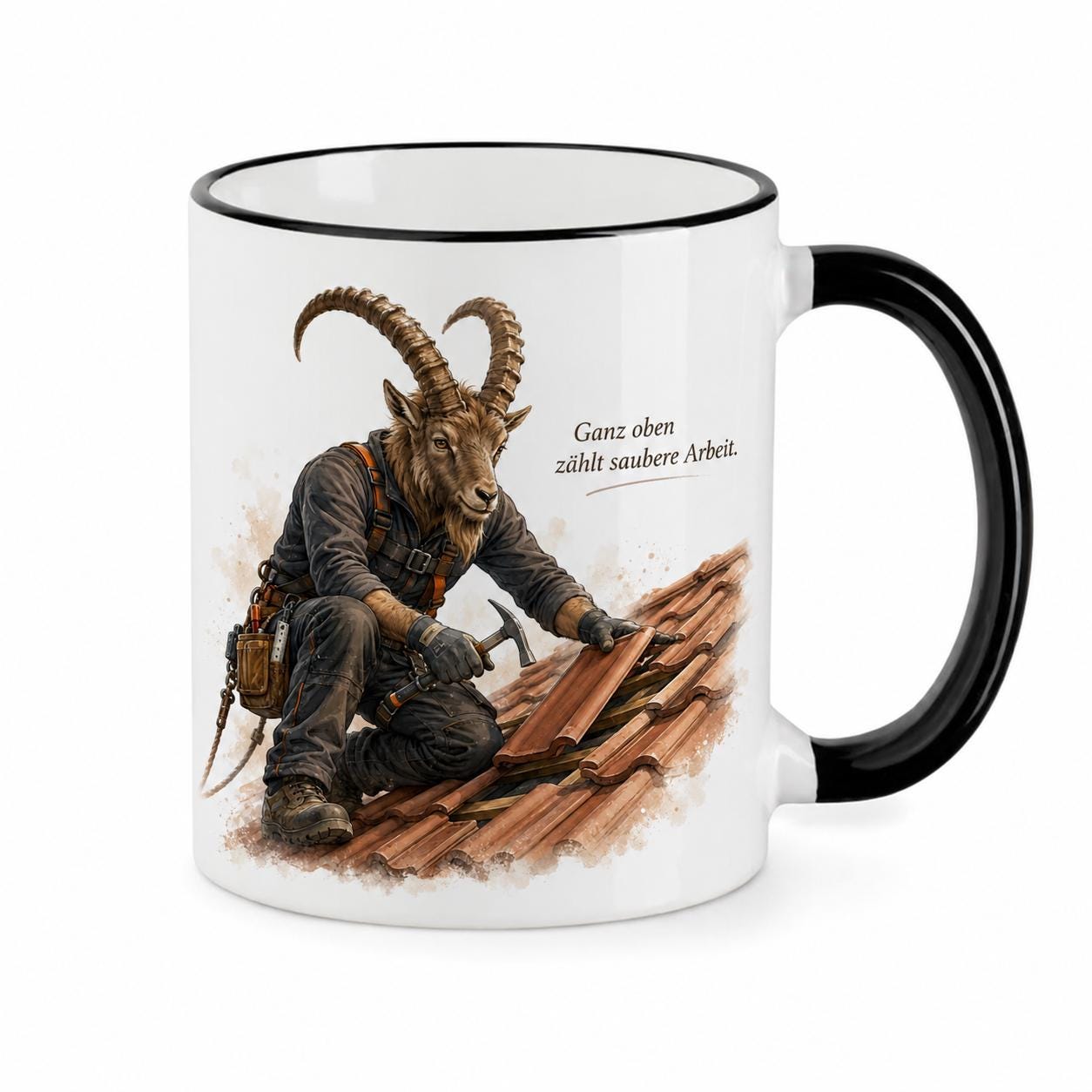 Dachdecker Tasse – Jobpfoten