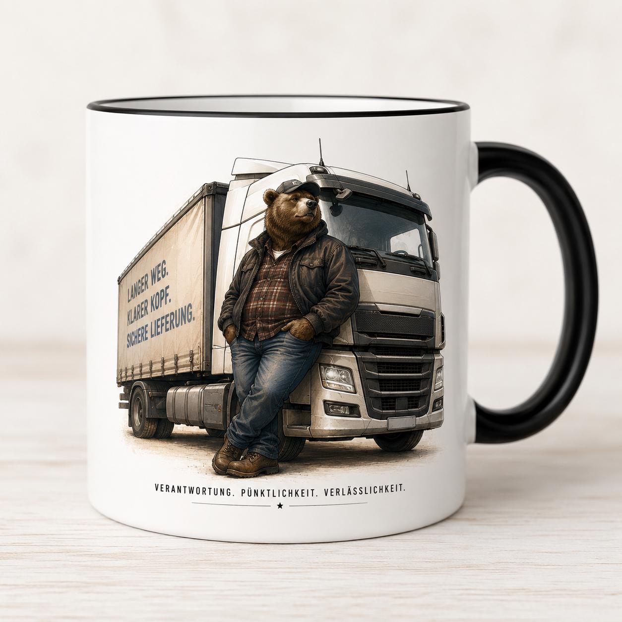 LKW Fahrer Tasse – Jobpfoten