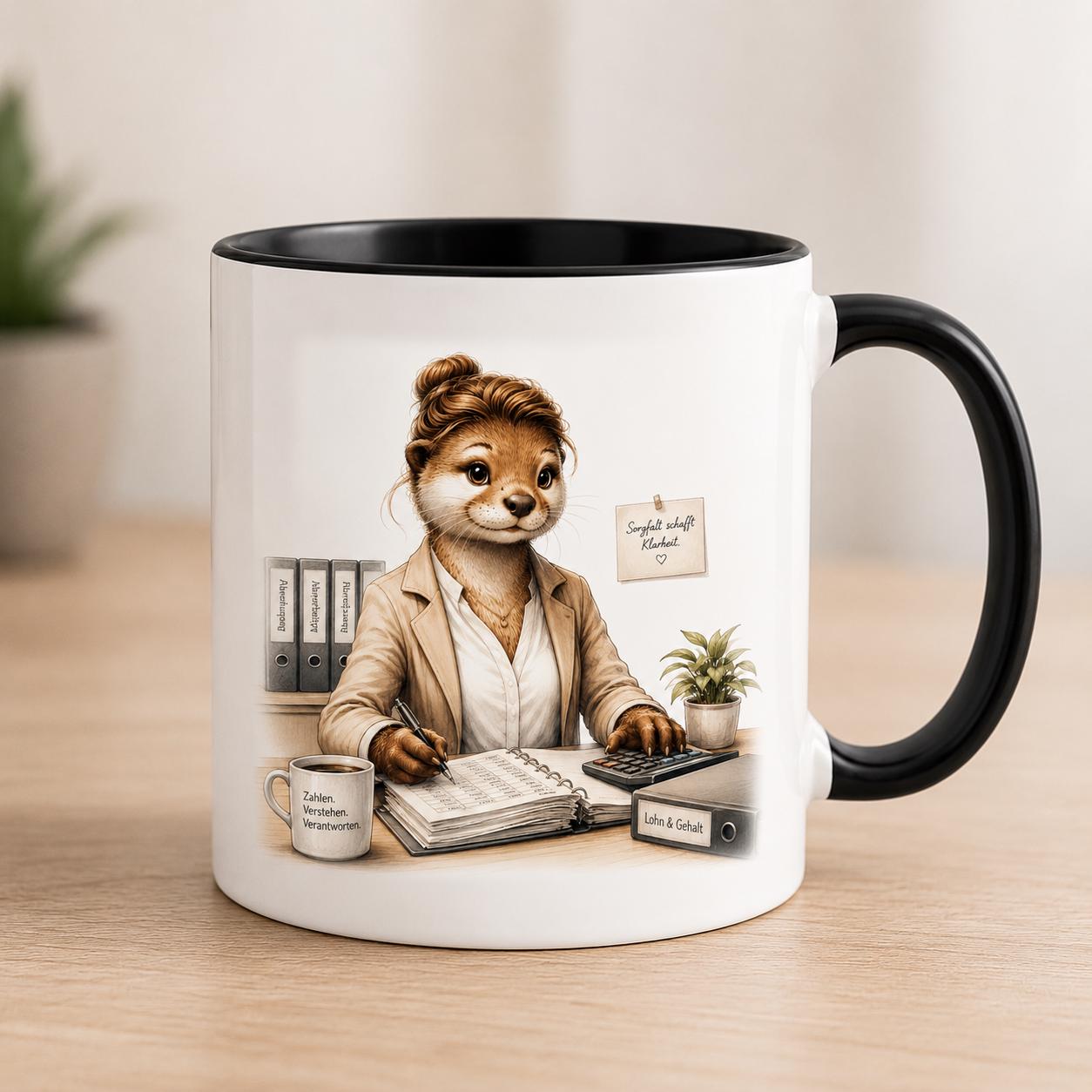 Lohnbuchhalterin Tasse – Jobpfoten